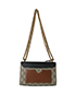 Padlock GG Supreme Shoulder Bag, back view